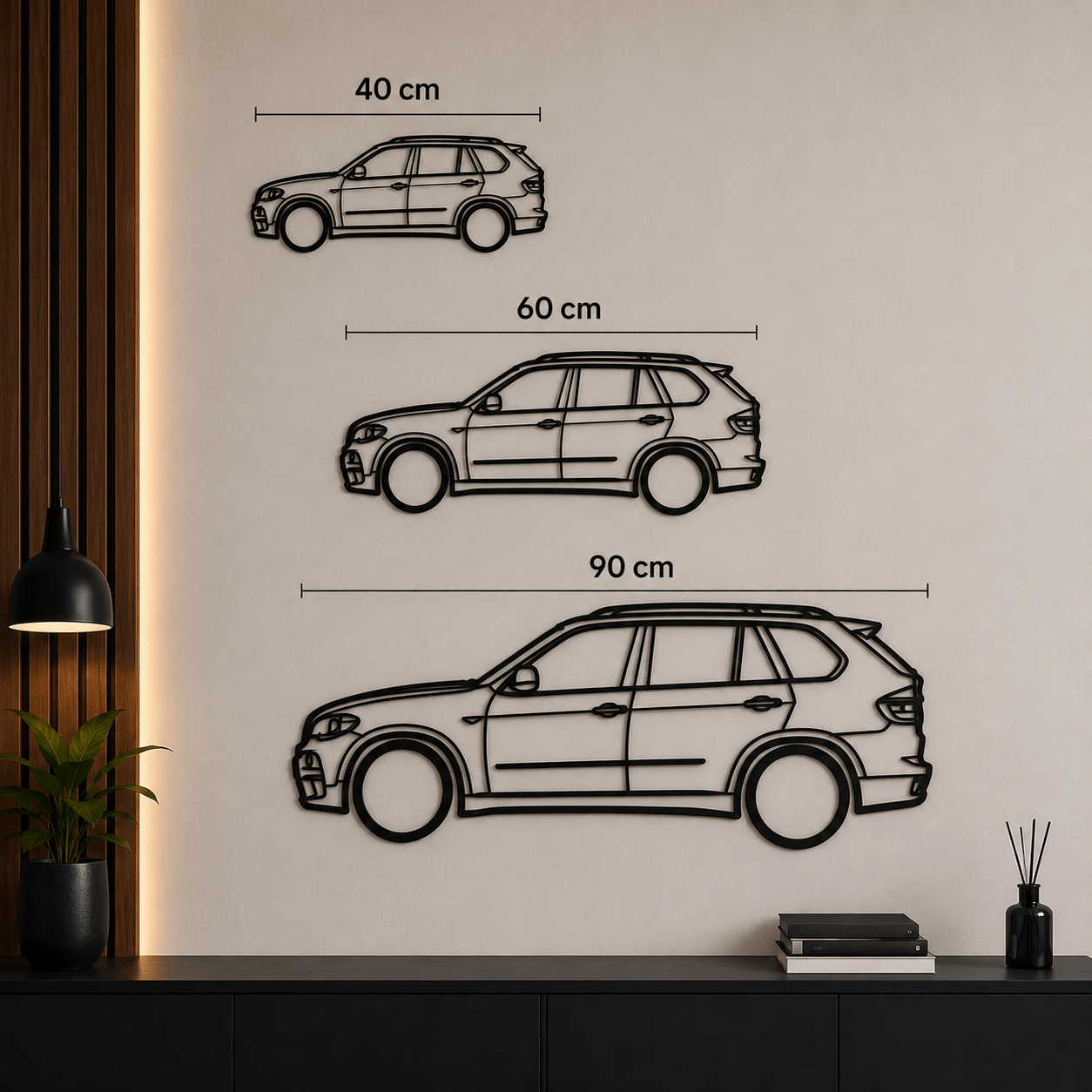 2015 F30 Siluetă Auto Minimalistă