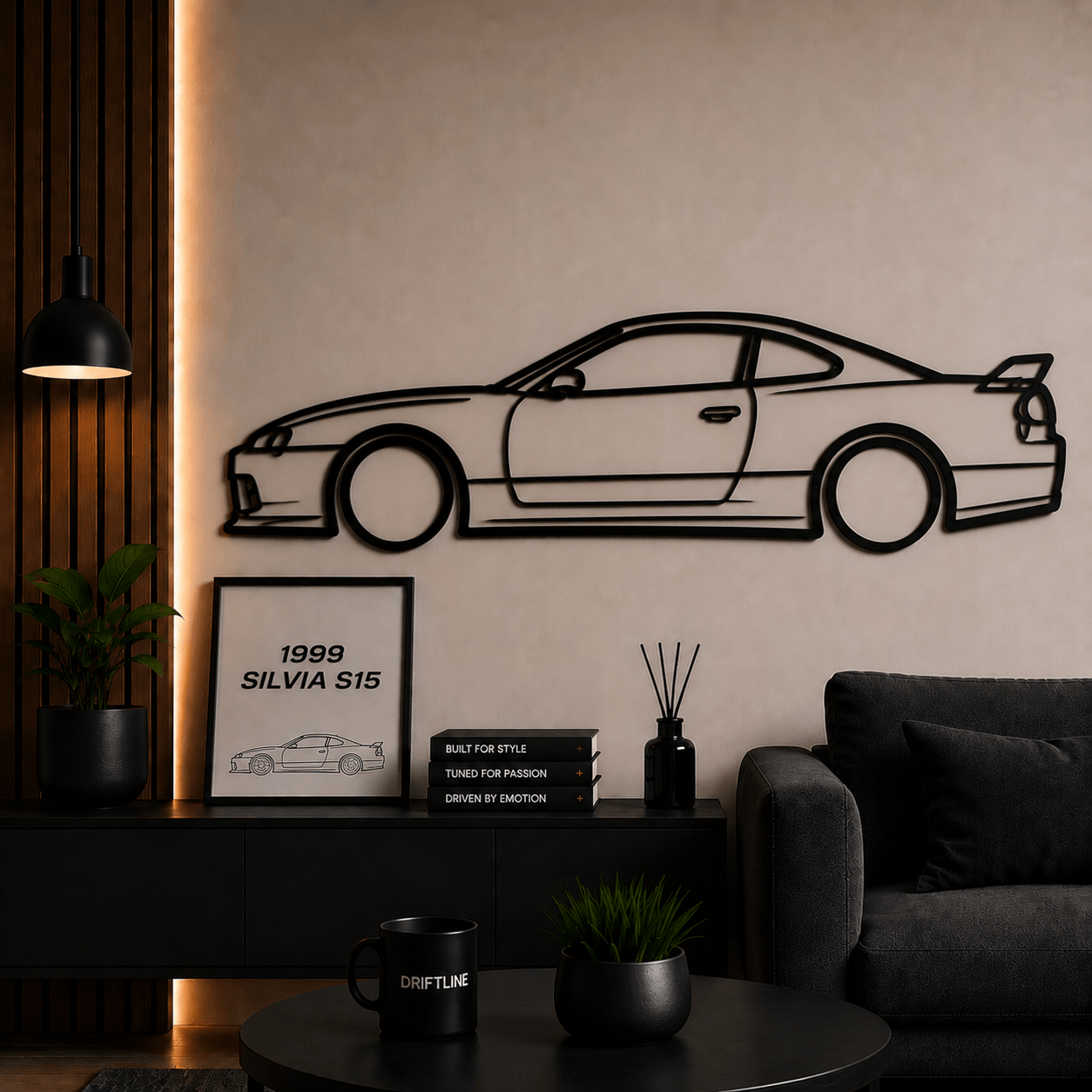 1999 Silvia S15 Siluetă Auto Minimalistă