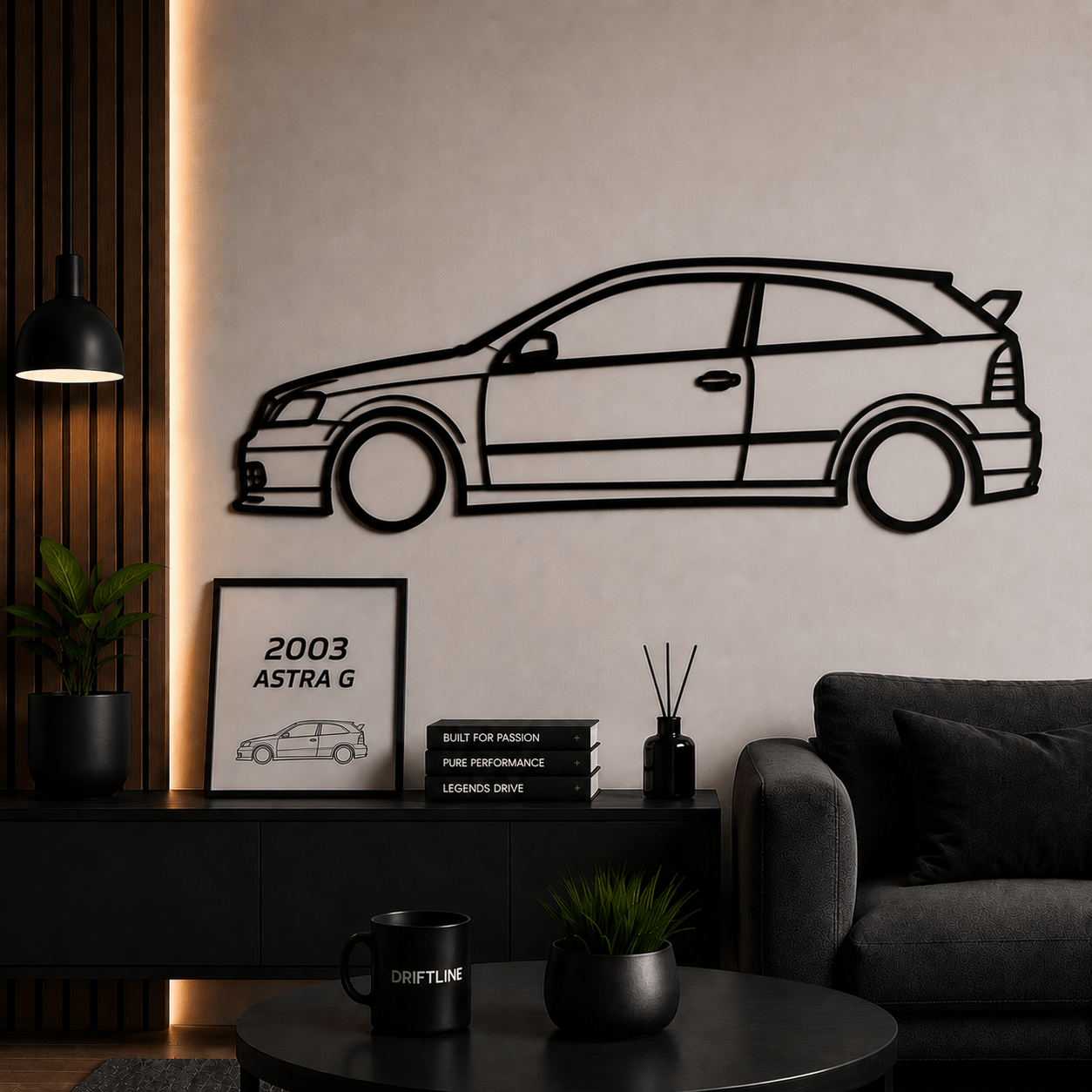 2003 Astra G OPC Siluetă Auto Minimalistă
