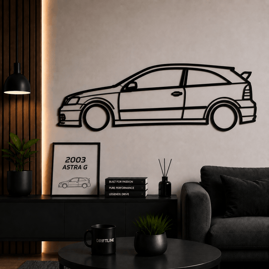 2003 Astra G OPC Siluetă Auto Minimalistă