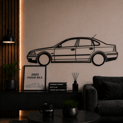 2003 Passat B5.5 Siluetă Auto Minimalistă