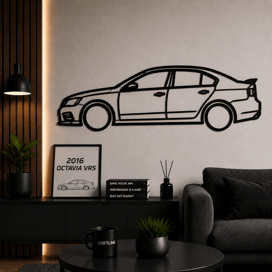 2016 Octavia VRS Siluetă Auto Minimalistă