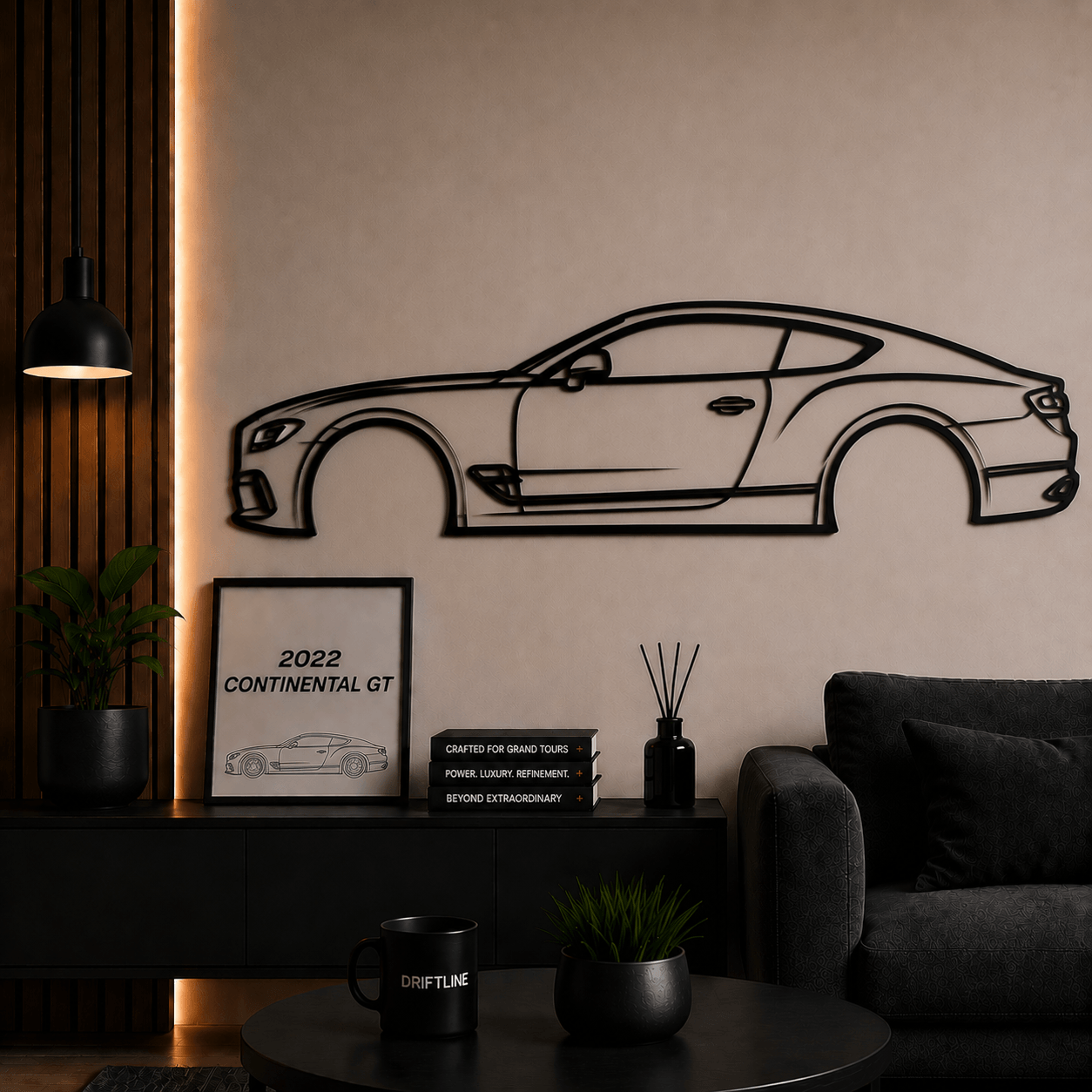 2022 Continental GT Siluetă Auto Minimalistă