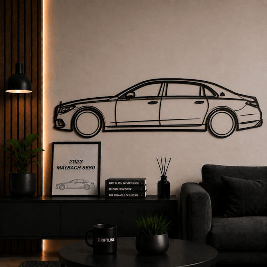 2023 Maybach S680 Siluetă Auto Minimalistă