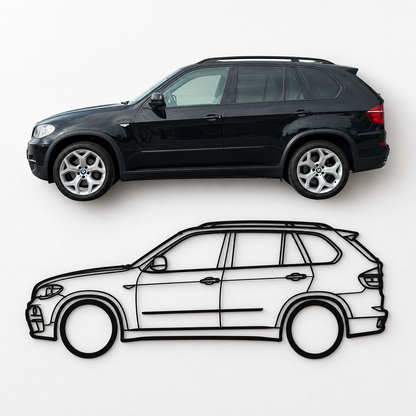 Siluetă Auto Minimalistă Custom